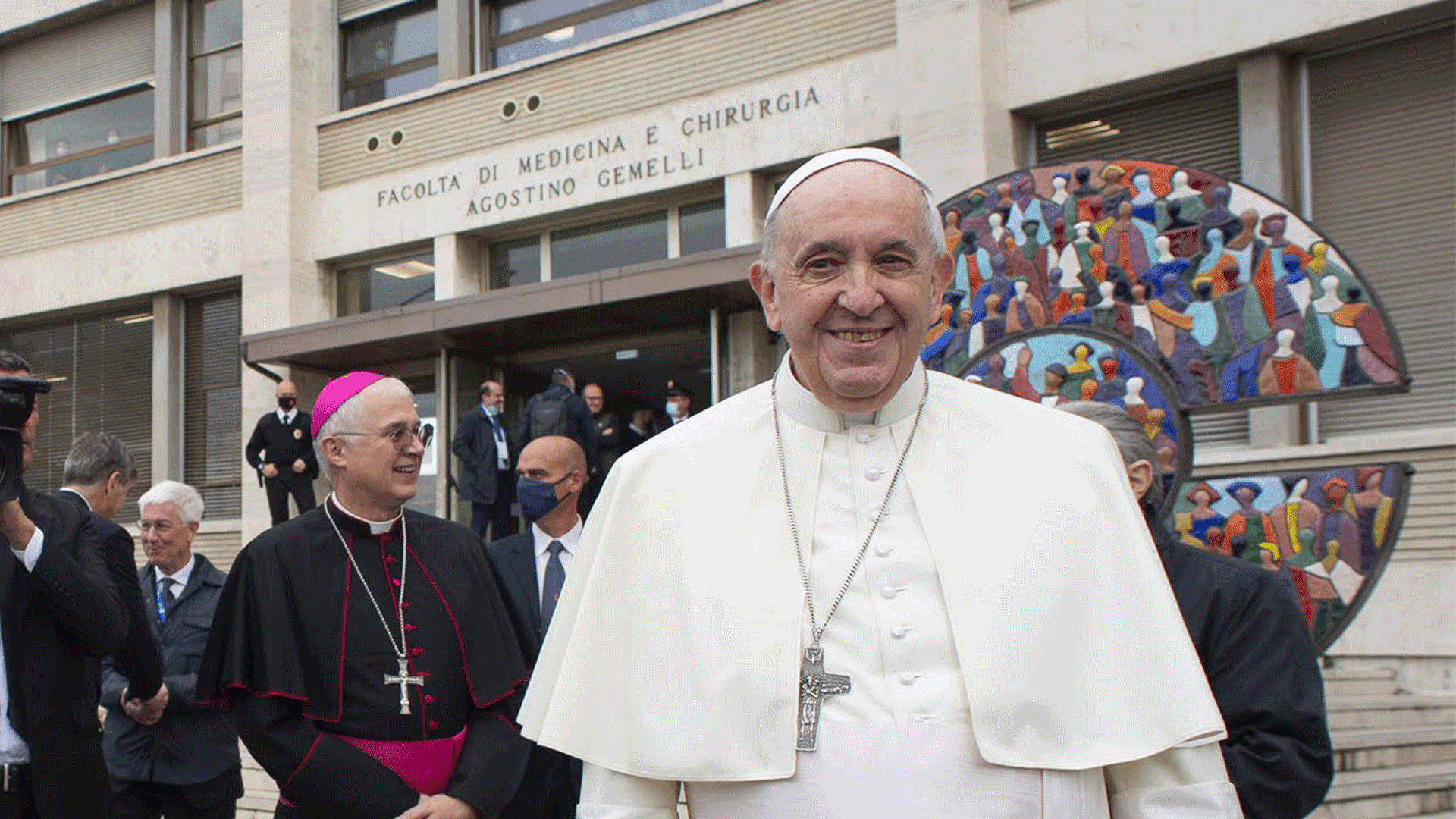 60 anni di Medicina e Chirurgia: le parole di Papa Francesco