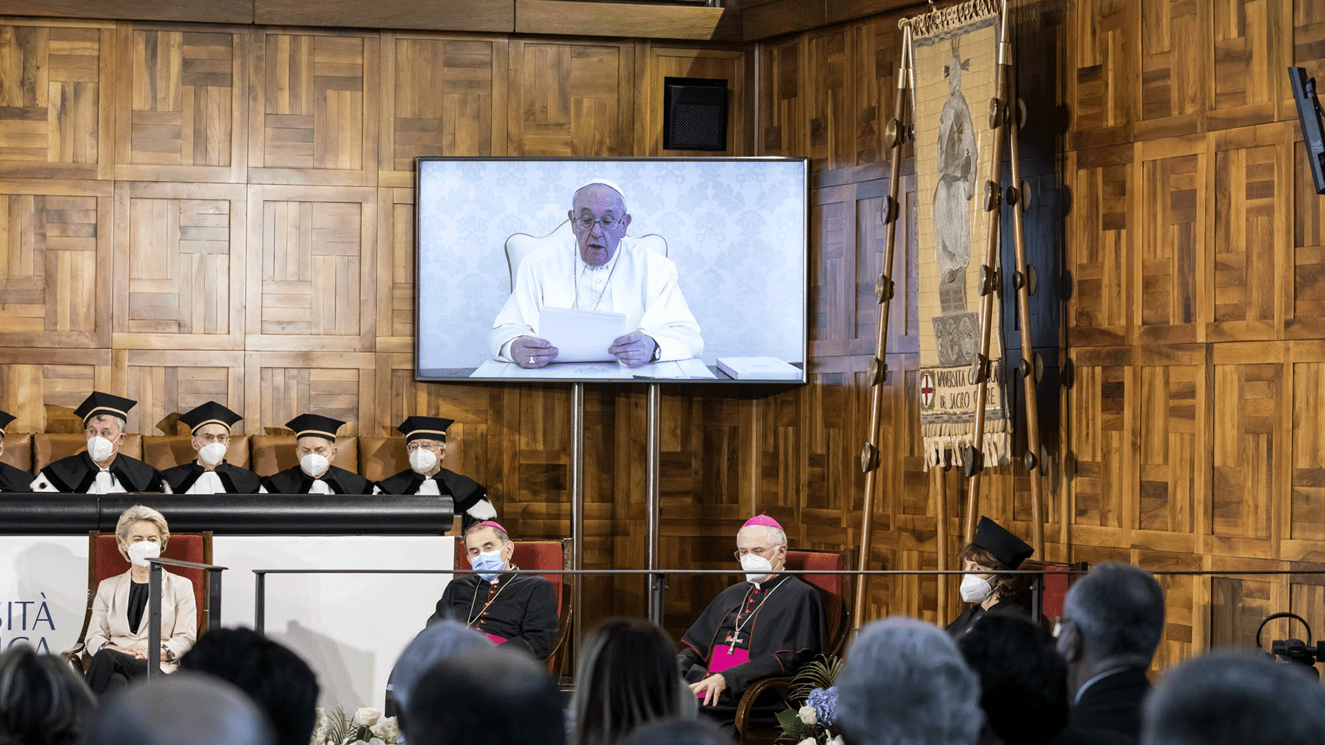 Inaugurazione anno accademico 21-22: il messaggio di Papa Francesco