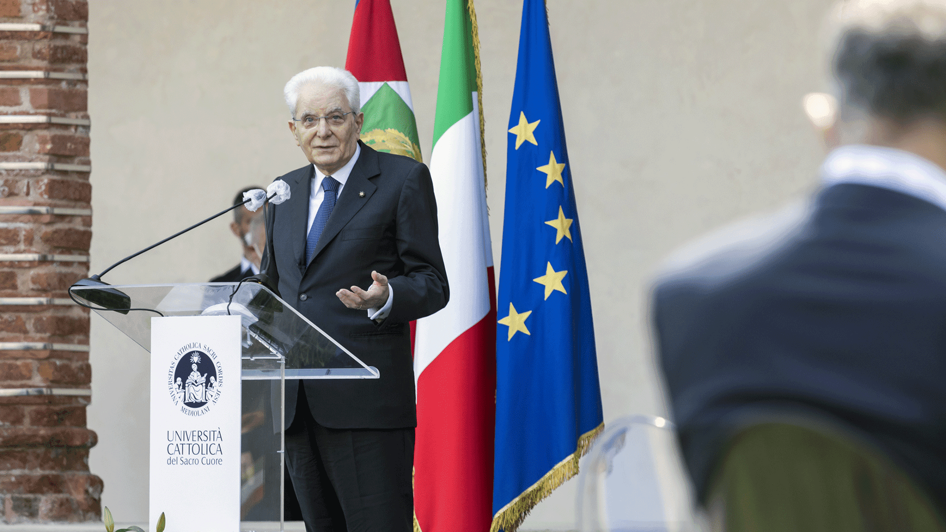 Mattarella in visita al campus di Santa Monica: il racconto della giornata