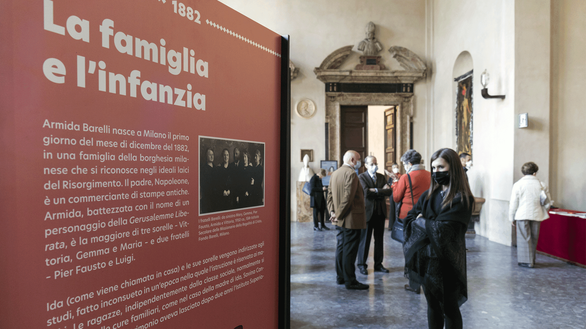 La mostra sulla beatificazione di Armida Barelli