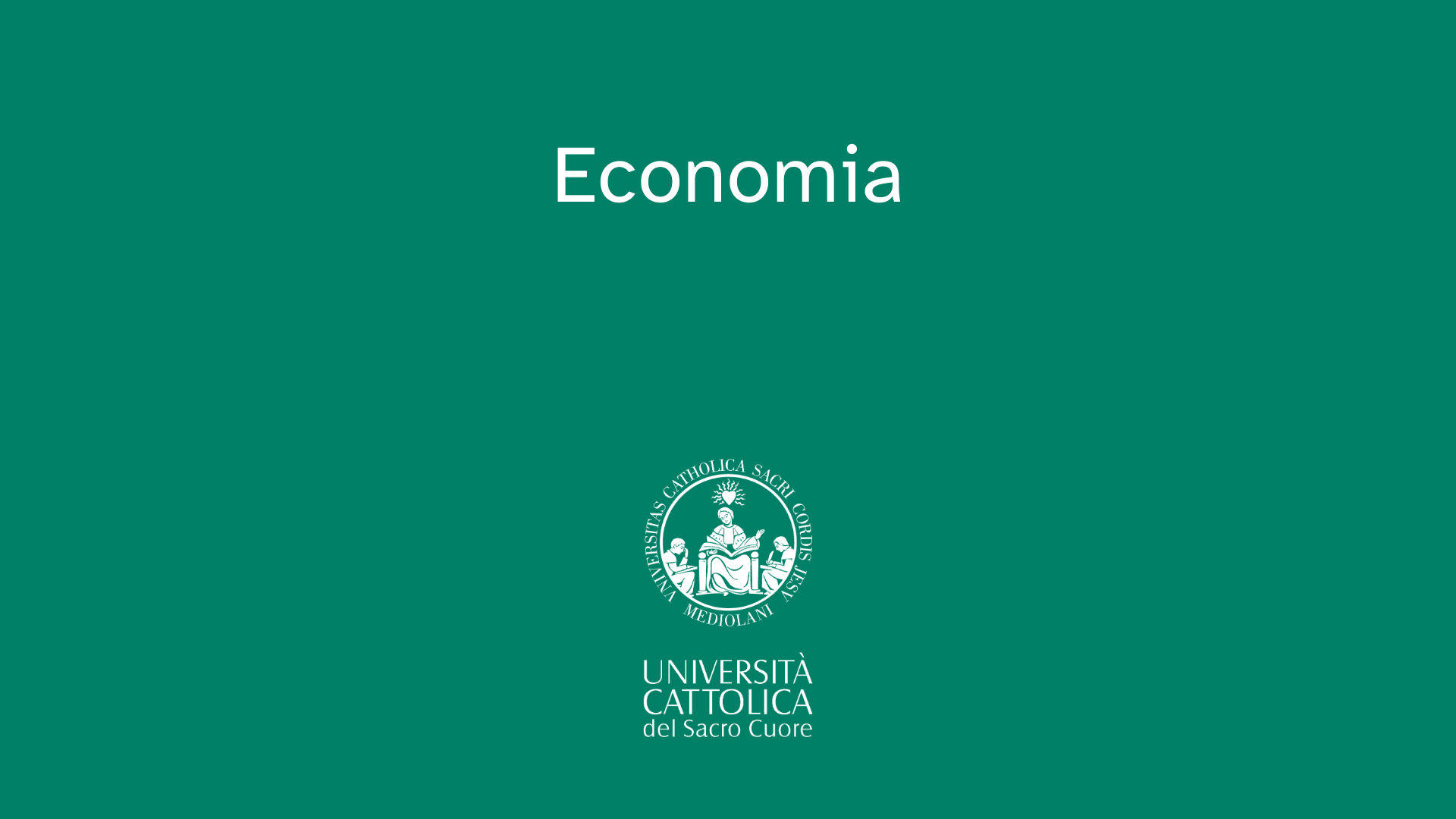 Perché studiare Economia in Cattolica