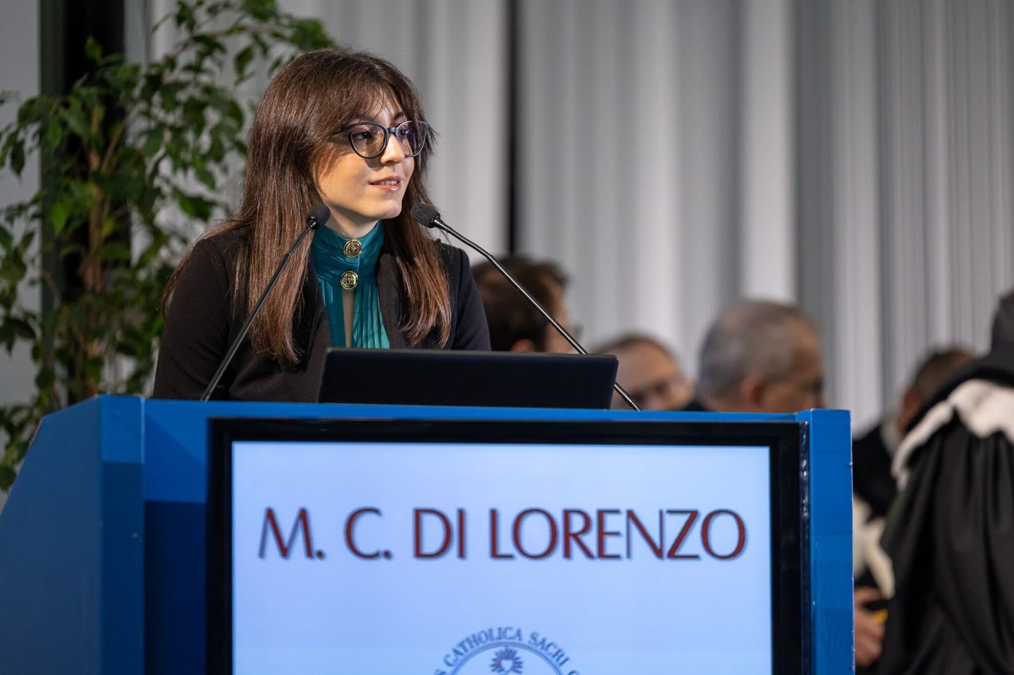 Inaugurazione dell’Anno Accademico 2025-2026 sede di Roma: l’intervento della studentessa Maria Chiara Di Lorenzo