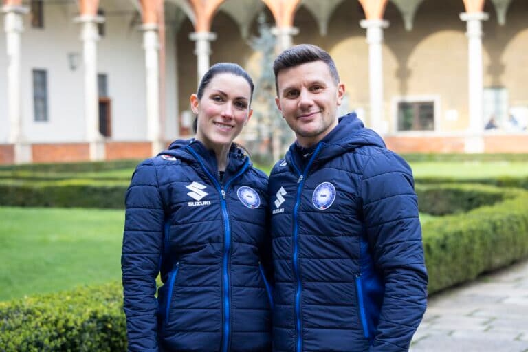 Cover Image for Charlène Guignard e Marco Fabbri campioni olimpici in Università Cattolica