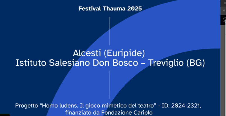 Cover Image for Alcesti (Euripide) – Istituto Salesiano Don Bosco – Treviglio (BG)