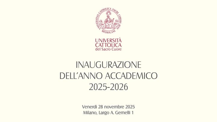 Cover Image for Inaugurazione dell’anno accademico 2025-2026